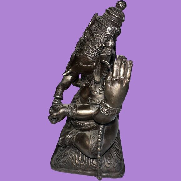Lord Ganesha Hindu Statue Lord of Success Remover of Obstacles - Picture 5 of 16